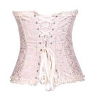 Women's Gothic Lace-up Jacquard Overbust Corsets