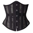 Women's Gothic Mesh 24-steel boned Underbust Corsets