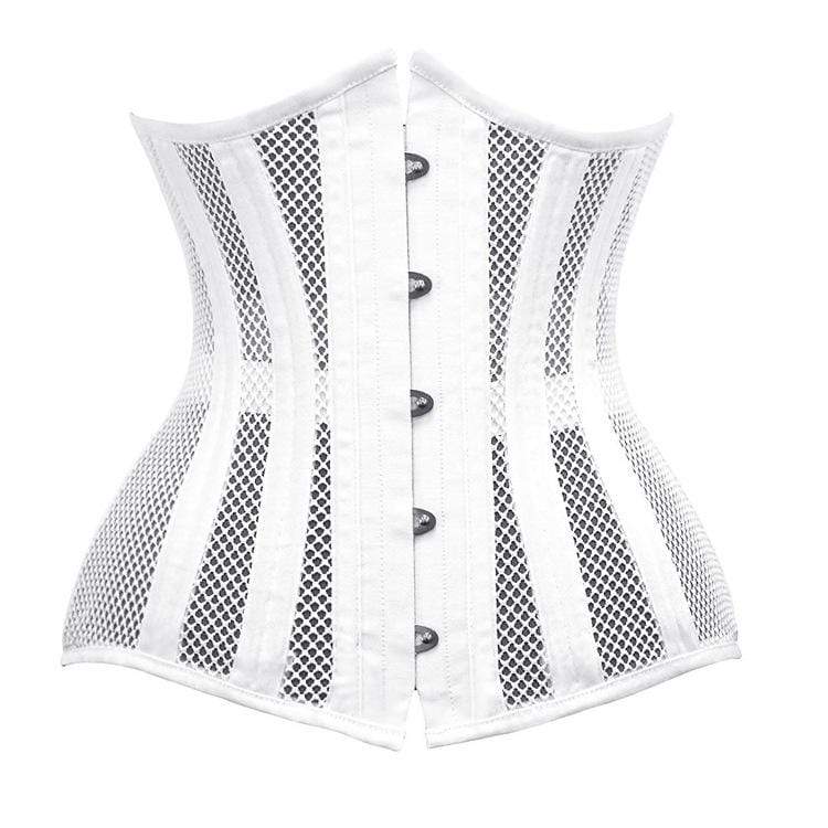 Women's Gothic Mesh 24-steel boned Underbust Corsets