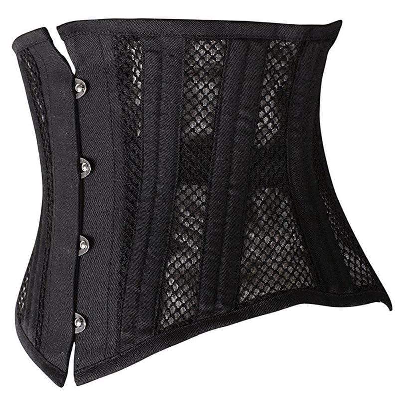 Women's Gothic Mesh Underbust Corsets