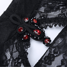 Kobine Women's Gothic Off Shoulder Lace Cape