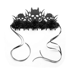 Kobine Women's Gothic Skull Cutout Floral Headwear