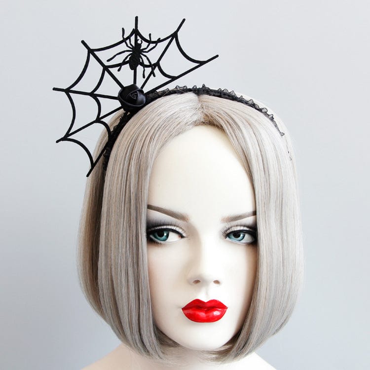 Kobine Women's Gothic Spider Web Headwear