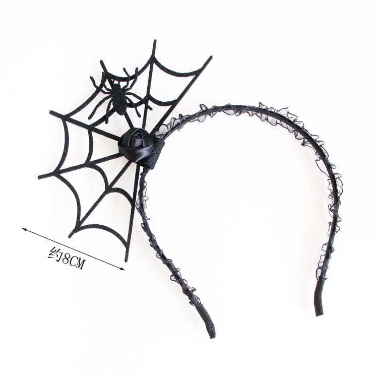 Kobine Women's Gothic Spider Web Headwear