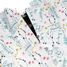 Kobine Women's Gothic Strappy Floral Printed Overbust Corset