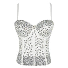 Women's Grunge Fully-Sequins Bustiers