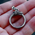 Kobine Women's Punk Dragon Annular Necklace