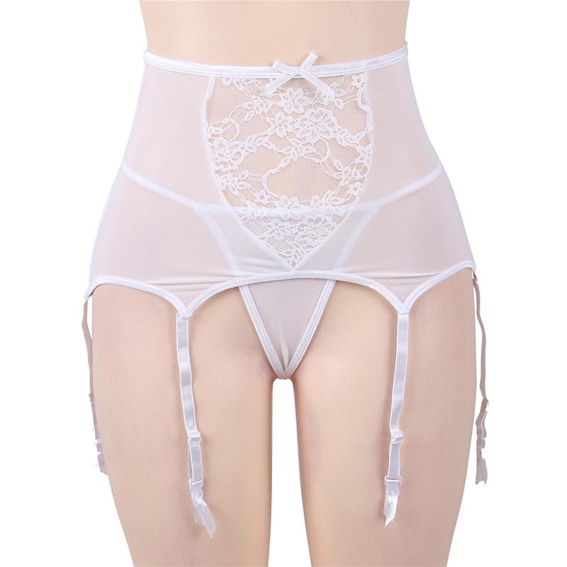 Kobine Women's Punk Lace Splice Sheer Underwear