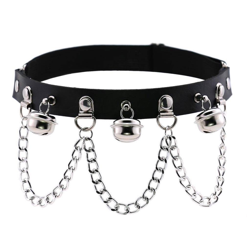 Women's Punk Mental Chains Leg Harnesses