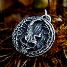 Kobine Women's Punk Skull Thorns Necklace