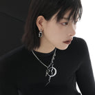 Kobine Women's Punk Starfish Earrings