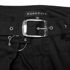 Kobine Women's Punk Strap Lacing-up Bell-bottoms