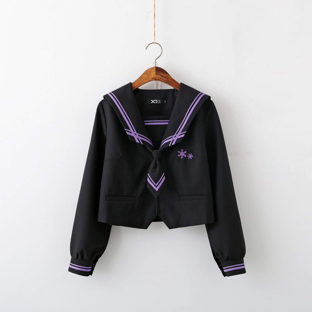 Women's Snowflake JK Uniform Sailor Suits