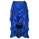 Women's Steampunk Pure Color Ruffled Skirts