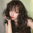 Kobine Women's Yaki Fluffy Synthetic Hair Wig