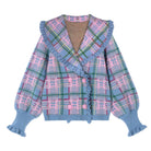 Pink Kawaii Women's A-line Plaid Skirt