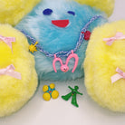 Pink Kawaii Women's Cartoon Asymmetrical Earrings