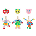 Pink Kawaii Women's Chromatic Animal Earrings