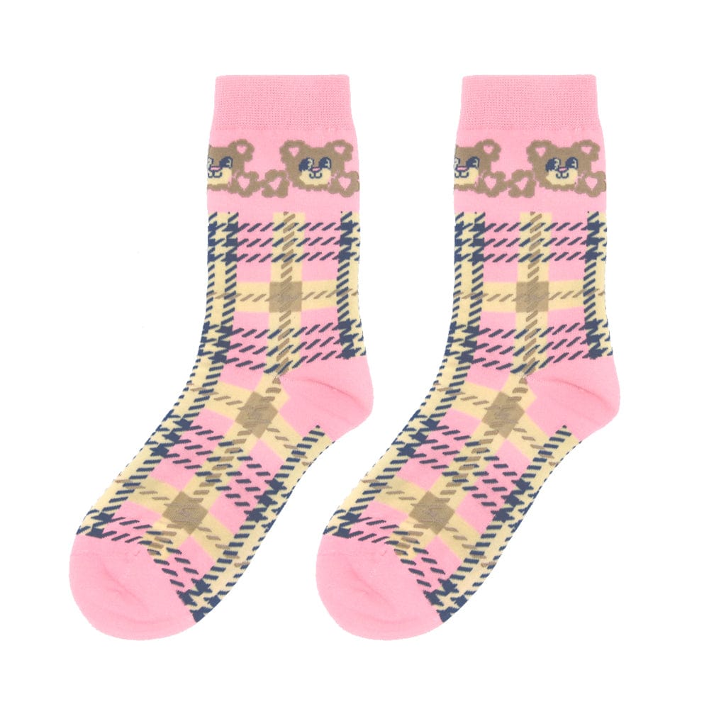 Pink Kawaii Women's Kawaii Deer Colorful Socks