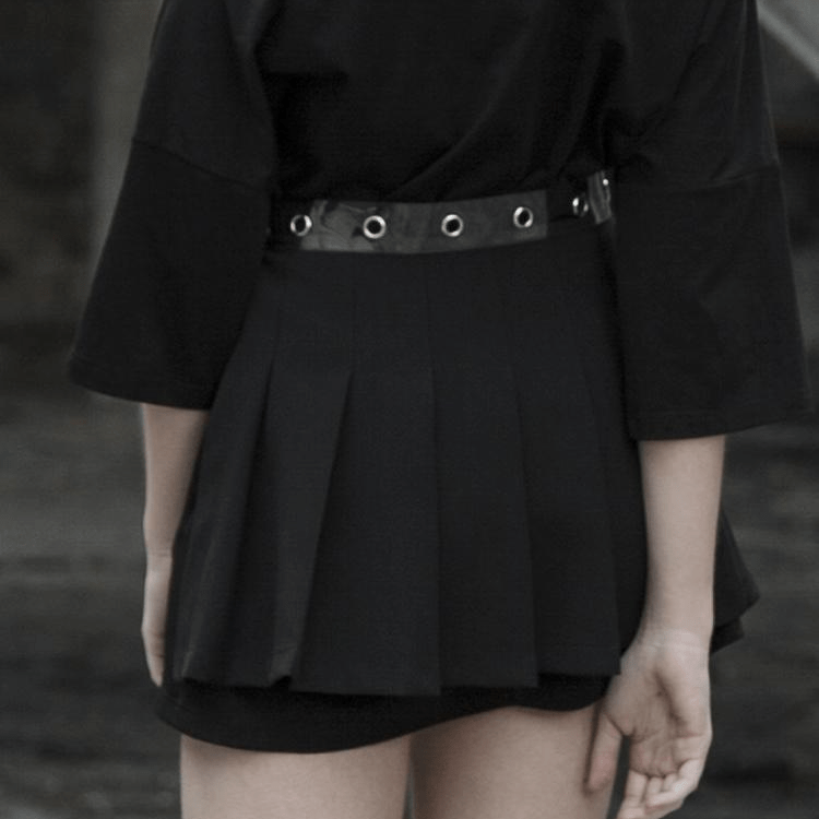 Women's Goth Chic Skirt Waist Belt