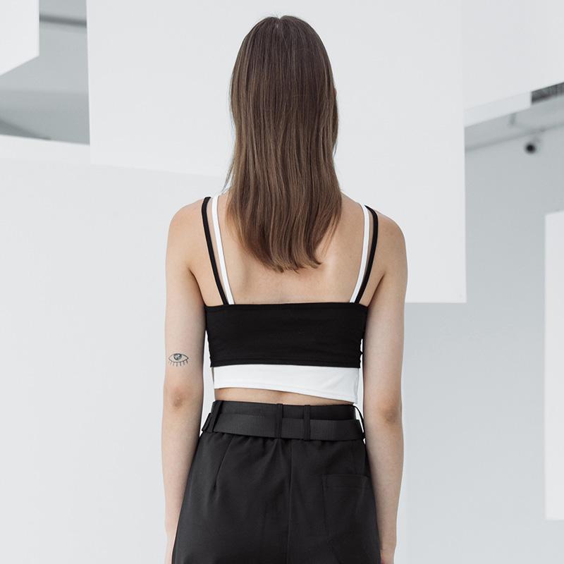 Women's Grunge Contrast Color Camisole