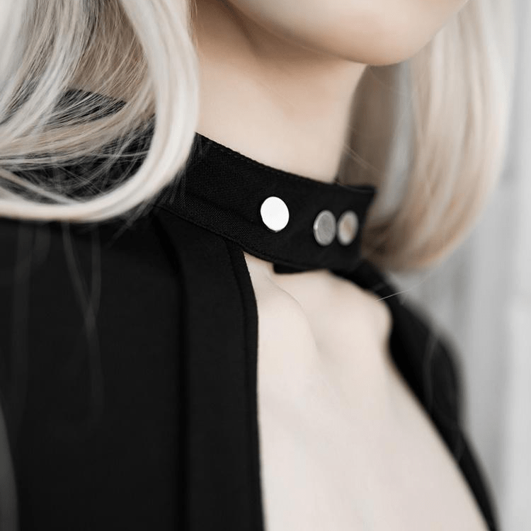 Women's Solid Color Long Sleeved Chest Hollow Out Dresses