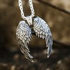Men's Punk Wing Necklace