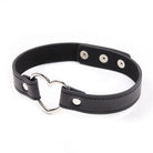 Women's Punk Heart Black Choker