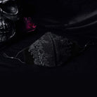 Gothic Jacquard Masks Red