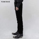 Men's Gothic Embroidered Straight Leg Pants