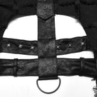 Punk Rave Men's Gothic Irregular Cutout Unedged Waistcoat