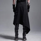 Men's Gothic Irregular Overskirts With Belts