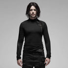 Men's Gothic Keel Hollowed Long Sleeved T-shirts