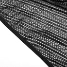 PUNK RAVE Men's Gothic Mesh Scarf with Hood
