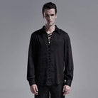 Men's Gothic Snakeskin Strappy Shirts