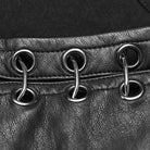 Men's Punk Faux Leather Hollowed-Out Vest