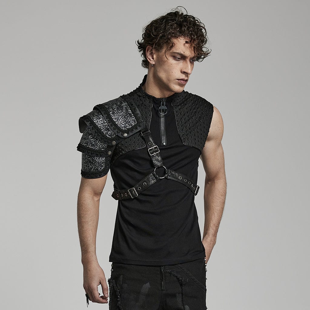 PUNK RAVE Men's Punk Layered Harness