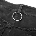 Punk Rave Men's Punk Ripped Denim Pants