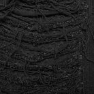 PUNK RAVE Men's Punk Ripped Mesh Splice Straight Pants