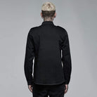 Punk Rave Men's Punk Skull Embroidered Shirt