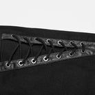 PUNK RAVE Men's Punk Spider Mesh Splice Pants