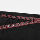 PUNK RAVE Men's Punk Spider Mesh Splice Pants