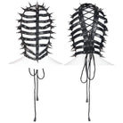 Punk Rave Men's Punk Strappy Rivet Cone Mask