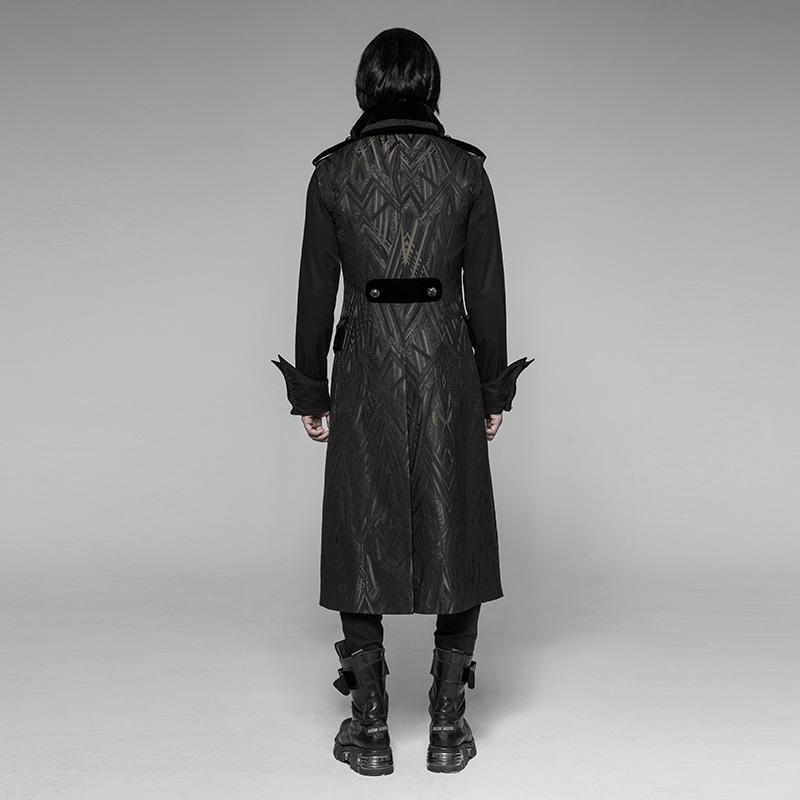 Men's Sleeveless Goth Long Coat