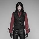 PUNK RAVE Men's Steampunk Crossover Vest