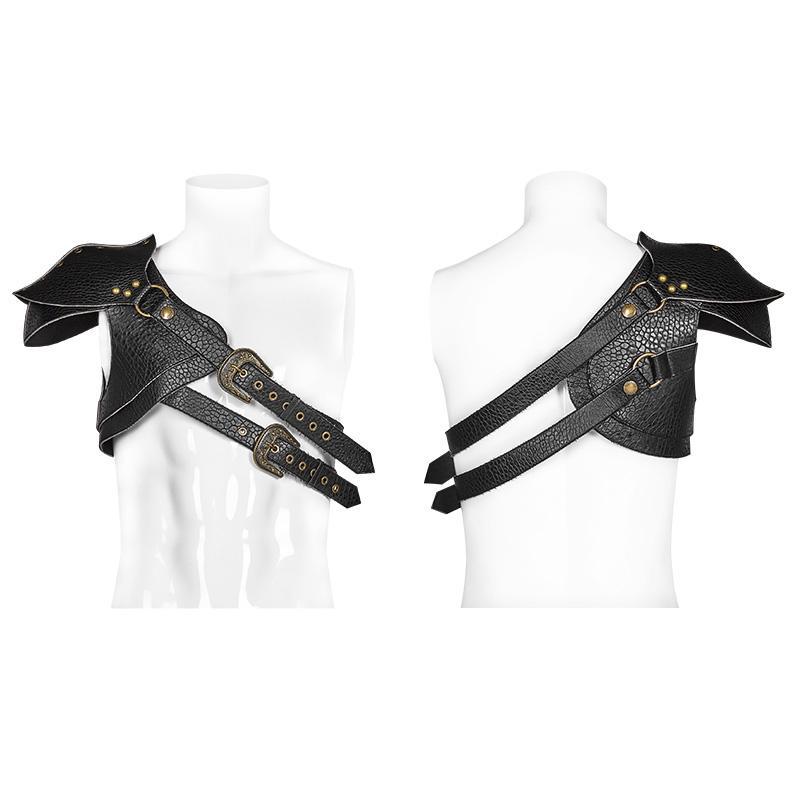 Men's Steampunk Faux Leather Harness