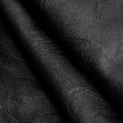 Men's Punk Ruched Faux Leather Skinny Trousers