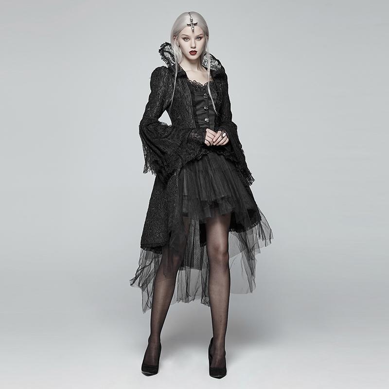 Women's Goth Dress Coat