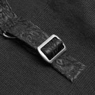 Women's Goth Front Zipper Lacing Jacquard Vest