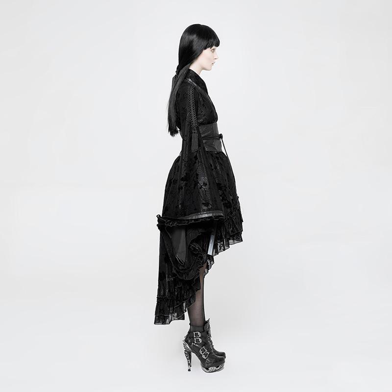 Women's Goth Kimono Dress